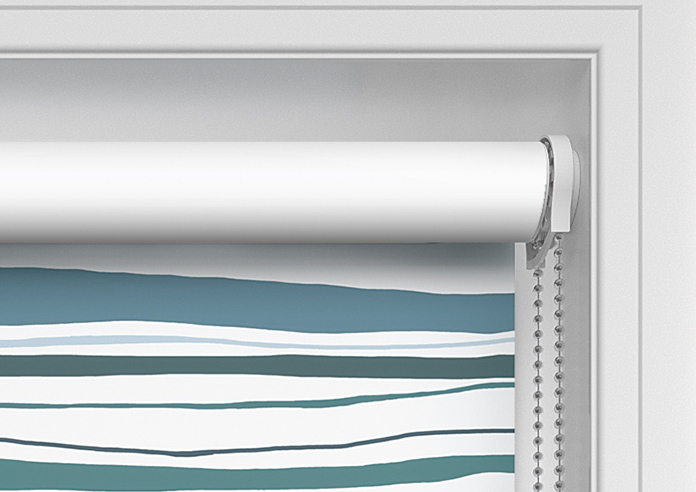 Seaside Waves, Blue - Twist&Fit Roller Blind - Image 11